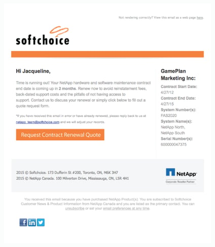 Softchoice_Email_Sample