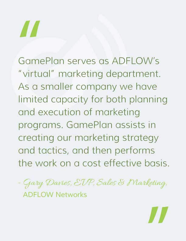 ADFLOW GamePlan Quote